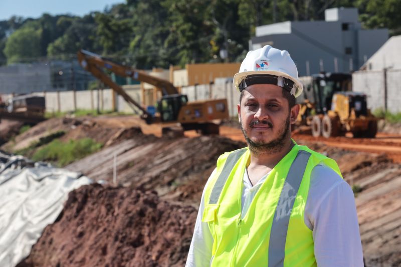 Ricardo Angelim, Engenheiro Fiscal <div class='credito_fotos'>Foto: Pedro Guerreiro / Ag. Pará | <a href='/midias/2024/originais/20399_0b611903-9a39-2ced-0db5-f3a2cc71dfe3.jpg' download><i class='fa-solid fa-download'></i> Download</a></div>