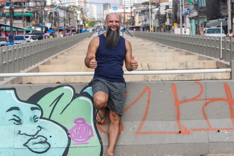 Raimundo Fontoura – morador há 40 anos na área <div class='credito_fotos'>Foto: Bruno Cruz / Agência Pará | <a href='/midias/2024/originais/20768_97b6a53f-1943-41b5-348d-736a18dd97e9.jpg' download><i class='fa-solid fa-download'></i> Download</a></div>