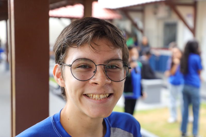 Gustavo Barros - 16 - 2° ano
6 anos na escola <div class='credito_fotos'>Foto: Marcelo Lelis / Ag. Pará | <a href='/midias/2024/originais/21176_195b3cf0-4b46-4706-519a-23779250a375.jpg' download><i class='fa-solid fa-download'></i> Download</a></div>