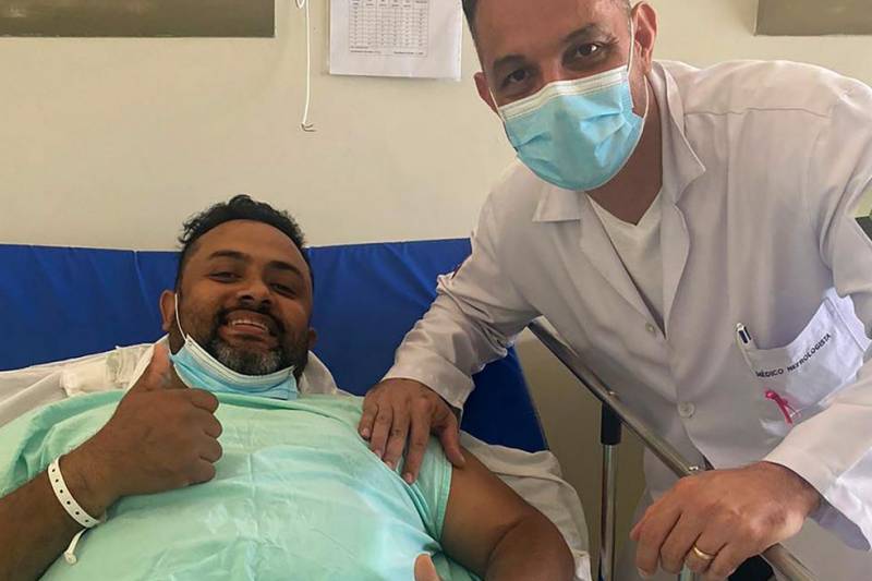 Leonis recebeu o transplante de rim no dia 1º de dezembro de 2022_Instituto Mais Saúde