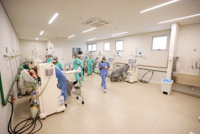 notícia: Hospital de Ourilândia faz 400 sessões de hemodiálise no primeiro mês do setor 