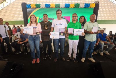 galeria: Cheque sua Casa e Inauguração da Escola Municipal em Tempo Integral José Édson Burlamaqui de Miranda em Altamira.