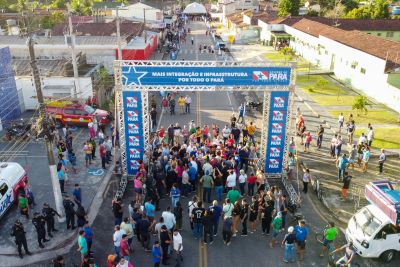 galeria: Inauguração vicinal em São Francisco do Pará