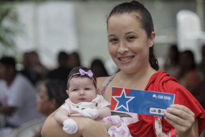 galeria: Moradores de São Francisco de Pará recebem benefício habitacional do 'Sua Casa'