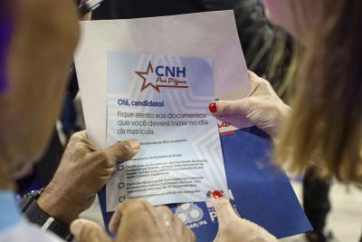 notícia: Departamento de Trânsito do Pará altera calendário do Programa CNH Pai D'égua