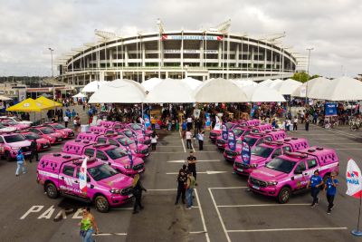 notícia: Governo entrega 12 viaturas rosas para o enfrentamento da violência contra a mulher