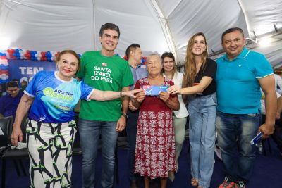 notícia: Famílias de Santa Izabel recebem benefícios habitacionais do Sua Casa