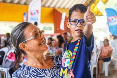 galeria: Entrega de óculos na Ação Governo do Pará nos Bairros - Aurá