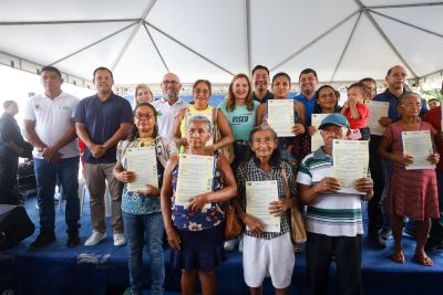 notícia: Mais de 700 famílias de Viseu foram contempladas com títulos de terra pelo Governo do Estado