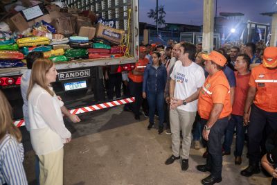 notícia: Governo do Pará envia 20 toneladas em doações para o Rio Grande do Sul