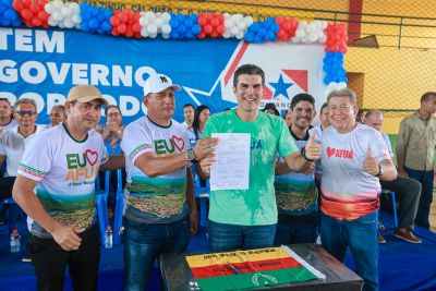 notícia: Governo do Estado anuncia início das obras da creche em Afuá e garante educação de qualidade para crianças do Marajó