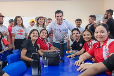 notícia: Estado entrega escola estadual em Dom Eliseu e garante construção de creche no município