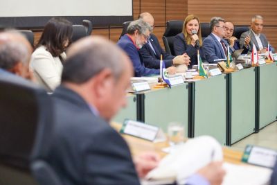 notícia: Vice-governadora participa de lançamento de programa federal voltado a estruturar políticas para a Amazônia Legal