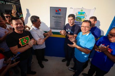 notícia: Novo Mercado Municipal, entregue pelo Estado, oferece mais segurança alimentar em Novo Repartimento 