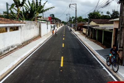notícia: Obras de pavimentação valorizam imóveis e garantem mais qualidade de vida para a população