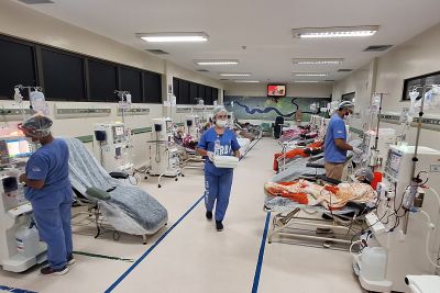 notícia: Com mais de 30 mil sessões de hemodiálise, HRBA é referência em tratamento de insuficiência renal