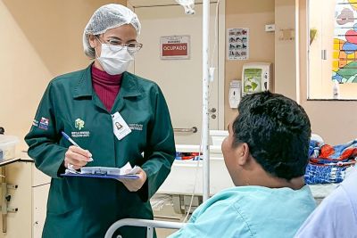 notícia: Em Paragominas, Hospital Regional do Leste alerta para cuidados com a saúde mental