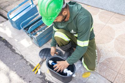 notícia: Cosanpa vai trocar hidrômetros em mais de 20 bairros de Belém