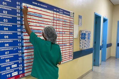 notícia: Hospital de Castelo dos Sonhos combate risco de queda e lesão por pressão