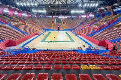 notícia: Mangueirinho passa por obras de readequação para receber o torneio pré-olímpico de basquete feminino