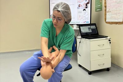 notícia: Segundo Curso de gestante do Hospital Materno-Infantil reforça a importância dos cuidados com mãe e bebê 