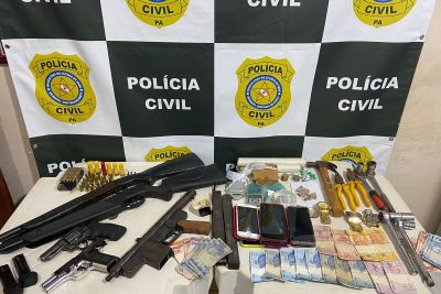 notícia: Quatro investigados por tráfico de drogas e associação para o tráfico são presos em Ulianópolis, no Pará