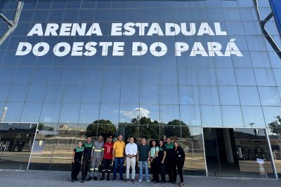 notícia: Equipe da Seel vistoria Arena do Oeste do Pará para definir novos investimentos