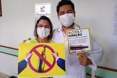 notícia: Hospitais Regionais do Sudeste e Marajó combatem embriaguez no trânsito