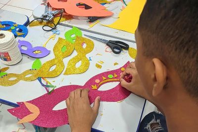 notícia: Socioeducandos participam de atividades pedagógicas alusivas ao Carnaval