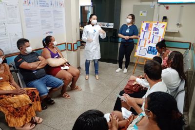 notícia: Hospital Regional do Sudeste do Pará promove conscientização sobre fibromialgia   
