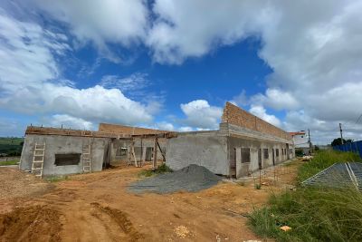 notícia: Obras da creche em Altamira já tem mais de 40% dos serviços executados