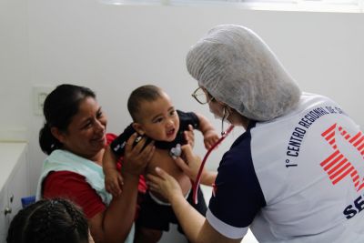 notícia: 'TerPaz nos Bairros' garante serviços de saúde e cidadania para indígenas Warao, em Belém