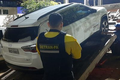 notícia: Detran recupera carro roubado em Eldorado dos Carajás