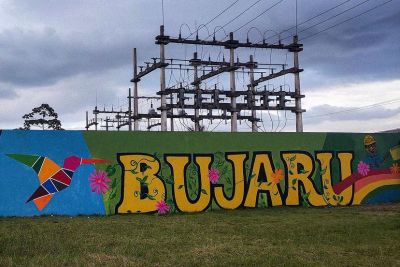 notícia: Apoiado pelo Programa Semear, Projeto Cores do Pará leva a arte do muralismo a Bujaru