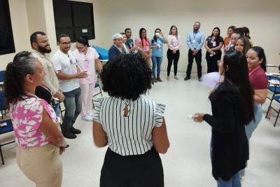notícia: Hospital Regional do Tapajós promove primeira Oficina de Humanização