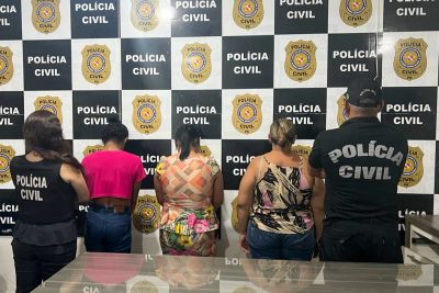 notícia: Polícia Civil prende três pessoas em Santarém por suspeitas de roubo e morte