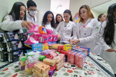 notícia: Residentes da Santa Casa participam de semana de acolhimento com trote solidário