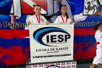 notícia: Alunas da Escola de Karatê do IESP conquistam pódio em campeonato feminino
