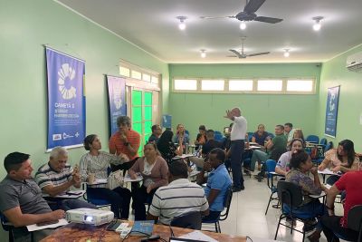 notícia: Semas realiza capacitação em educação ambiental para servidores municipais em Cametá