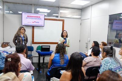 notícia: Servidores do HC participam de curso de preparação para aposentadoria