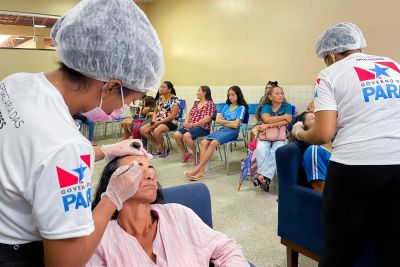 notícia: Semu leva informação, ações de saúde, empreendedorismo e empoderamento às mulheres de Salinópolis