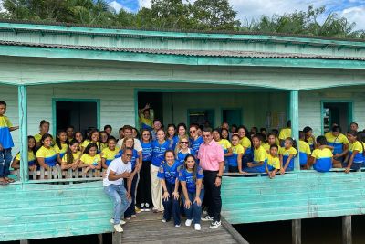 notícia: Seduc participa de lançamento do programa ‘FNDE chegando junto’ do Fundo Nacional da Educação, em Breves