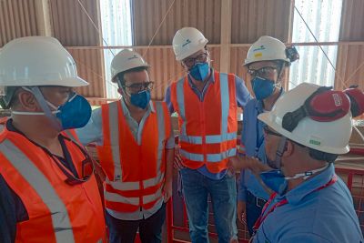 notícia: Semas realiza visita técnica a operações portuárias em Miritituba em Itaituba