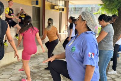 notícia: Ação no Hospital Geral de Tailândia promove saúde e qualidade de Vida 