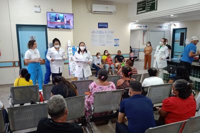 notícia: Em Marabá, Hospital Regional promove conscientização sobre o autismo   