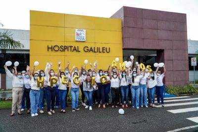 notícia: Hospital Galileu celebra uma década de existência com quase 100 mil pacientes