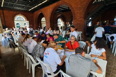 notícia: Secretaria de Justiça celebra 122 anos com ação de cidadania no Ver-o-Peso