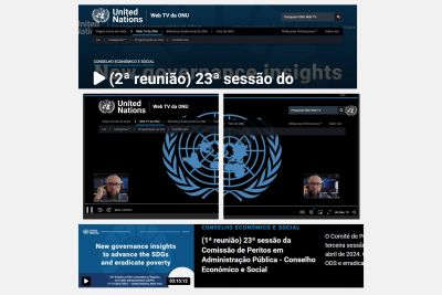 notícia: EGPA participa de sessão do Comitê de Especialistas em Administração Pública na ONU