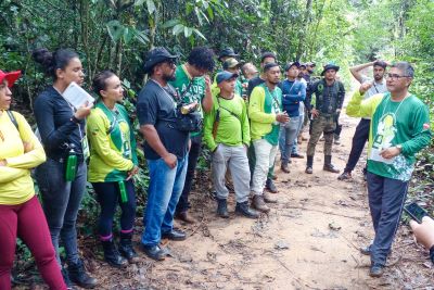notícia: Setur conclui curso de Trilhas e Caminhadas em Parauapebas no sudeste estadual