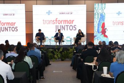 notícia: Semas destaca papel da bioeconomia para desenvolvimento sustentável, durante evento em Belém